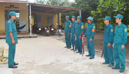 Tết vui trên chốt dân quân