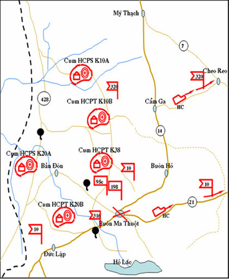 Tạo lập thế trận hậu cần kịp thời bảo đảm cho các hướng tiến công
