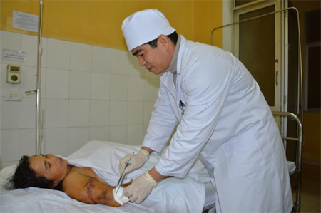 Bệnh viện Quân y 105 ghép thành công cánh tay bị đứt rời