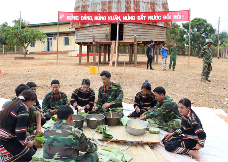 Ngày Xuân nơi biên giới Bắc Tây Nguyên