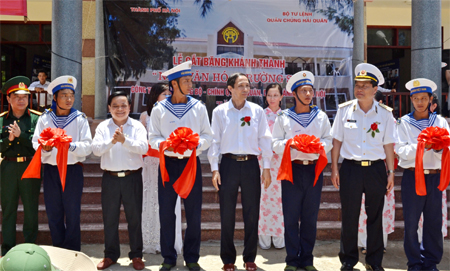 Góp sức vì sự bền vững công trình trên đảo