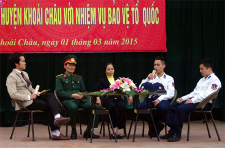 Hai anh em cùng tình nguyện nhập ngũ