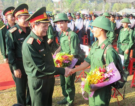 Ngày hội tòng quân tại Đồng Nai