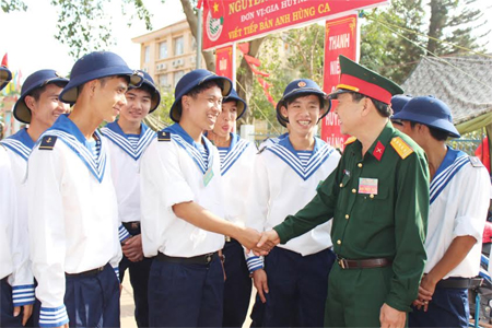 Bình Thuận giao nhận quân nhanh gọn, an toàn 