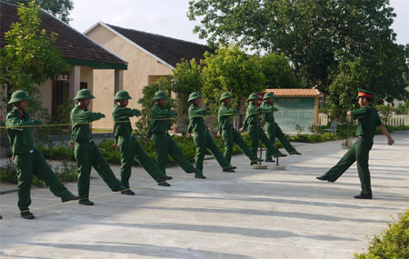 Sáng tạo trong quản lý, rèn luyện chiến sĩ mới