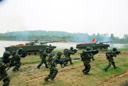 Bộ đội Hải quân thực hiện lời dạy của Bác Hồ