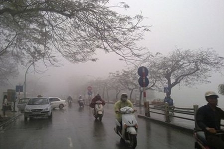 Ngày 12-9, không khí lạnh sẽ ảnh hưởng đến Bắc Bộ