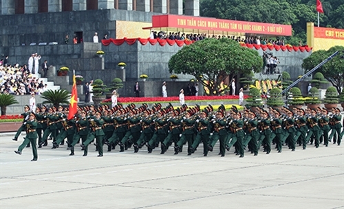 Clip Lễ diễu binh, diễu hành kỷ niệm 70 năm Cách mạng Tháng Tám và Quốc khánh 2-9