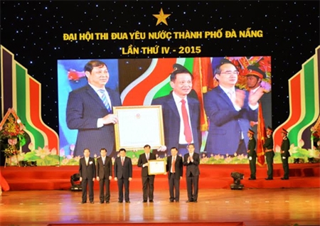 TP Đà Nẵng đón nhận Huân chương Độc lập hạng Nhất