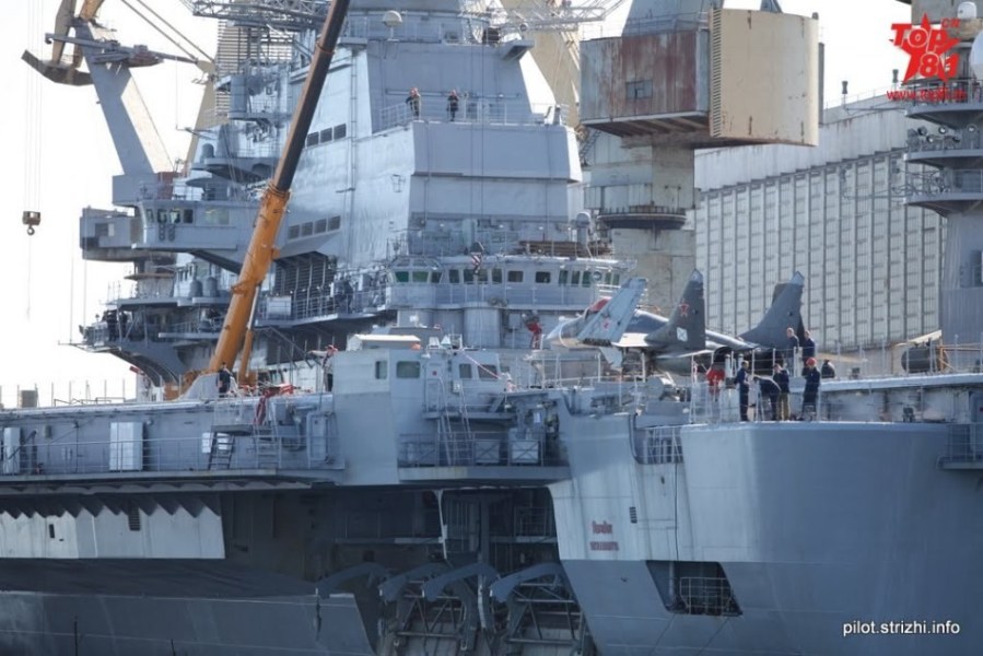 Ấn Độ và Nga quyết tâm chạy thử tàu sân bay INS Vikramaditya