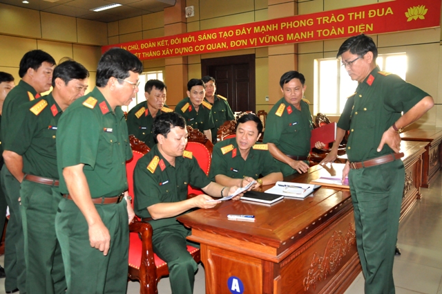 BCHQS tỉnh Quảng Bình triển khai kế hoạch hoạt động phục vụ Lễ viếng và Lễ an táng Đại tướng Võ Nguyên Giáp