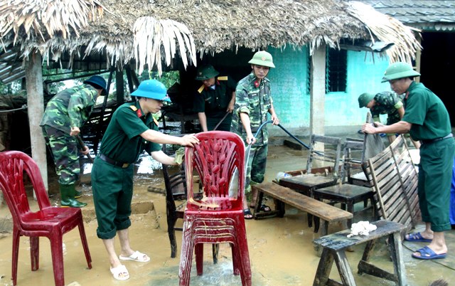 Lũ rút để lại nỗi khó dâng cao