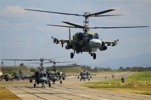 Nga triển khai trực thăng tấn công Ka-52 tham chiến ở Syria 