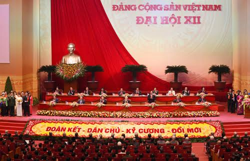 Khai mạc trọng thể Đại hội đại biểu toàn quốc lần thứ XII của Đảng