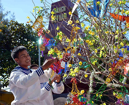 Xuân sớm ở Trường Sa