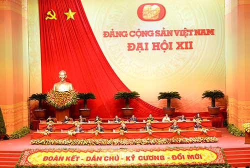 Thông báo về ngày làm việc thứ ba Đại hội XII của Đảng