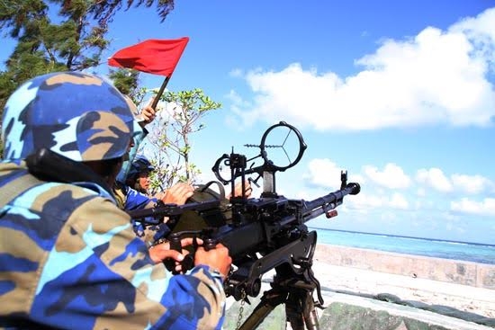 Canh trời Trường Sa để mùa xuân thêm dịu dàng, tươi đẹp và quyến rũ.