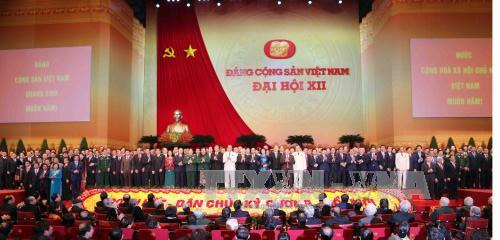 Đại hội đại biểu toàn quốc lần thứ XII của Đảng thành công tốt đẹp 