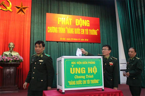 Học viện Biên phòng phát động chương trình 