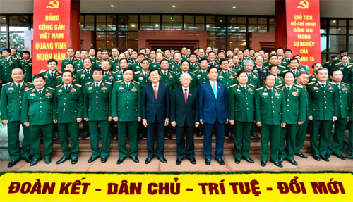 Một số hoạt động của lãnh đạo Quân ủy Trung ương Bộ Quốc phòng năm 2015...