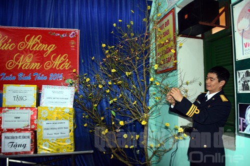 Tết về trên tuyến đảo tiền tiêu