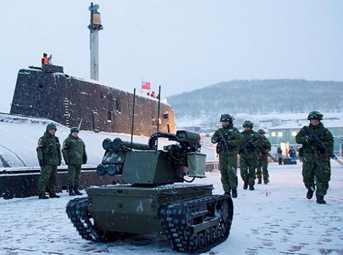 Nga giới thiệu robot tấn công có thể tiêu diệt xe tăng địch 