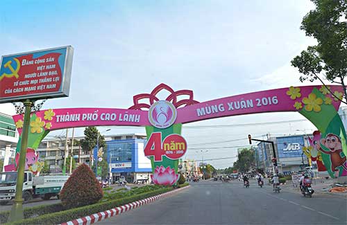 Cao Lãnh vào Xuân