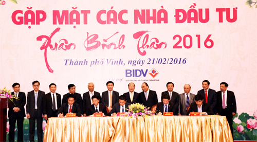 Gặp mặt các nhà đầu tư tại tỉnh Nghệ An