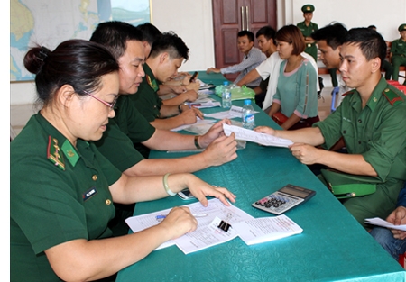Thí sinh tham gia xét tuyển vào các trường quân sự phải đăng ký dự Kỳ thi THPT quốc gia