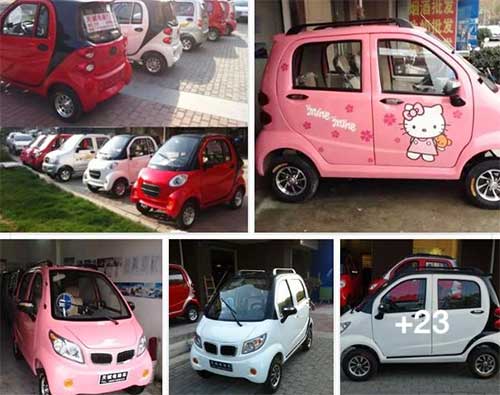 Ô tô điện mini chưa được phép lưu thông