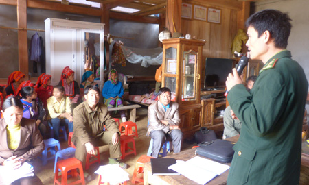 Quân-dân gắn bó, khởi sắc vùng biên