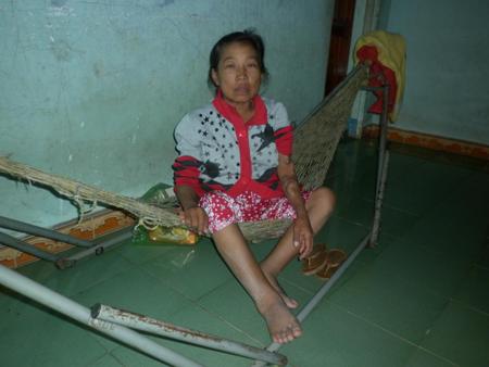 Vợ cựu quân nhân bị suy thận nặng