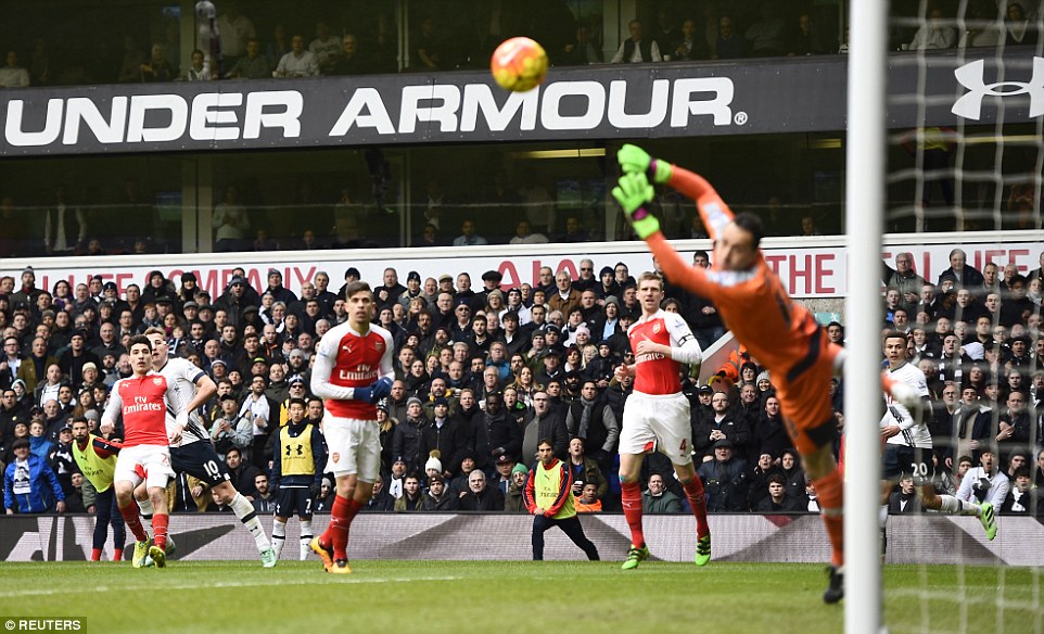 Tottenham và Arsenal hòa 2-2 đầy kịch tính