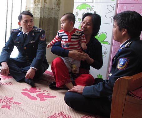 Hạnh phúc ở khu nhà đồng đội