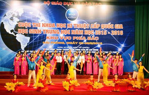 Khai mạc cuộc thi Khoa học kỹ thuật quốc gia dành cho học sinh trung học