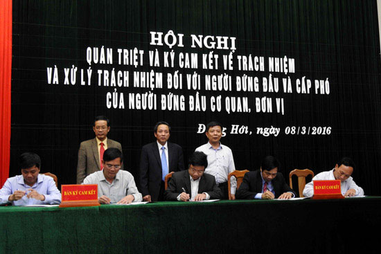 CAM KẾT VÀ THỰC THI!