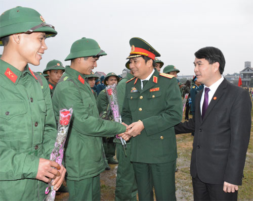 Hiệu quả tuyển chọn thanh niên nhập ngũ để tạo nguồn cán bộ cơ sở