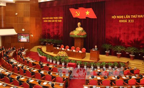 Bế mạc Hội nghị lần thứ hai Ban Chấp hành Trung ương Đảng khóa XII