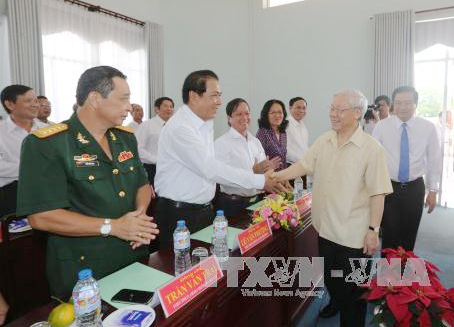 Tổng Bí thư Nguyễn Phú Trọng: Khẩn trương đưa Nghị quyết của Đảng vào cuộc sống 