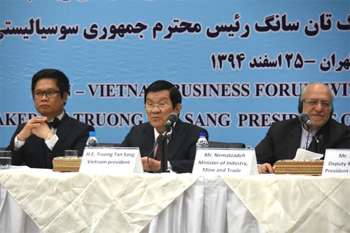 Cộng đồng doanh nghiệp hướng đến sự thịnh vượng cho Việt Nam và Iran