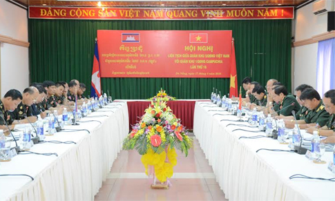 Tăng cường hợp tác giữa Quân khu 5 QĐND Việt Nam với Quân khu 1 QĐHG Campuchia