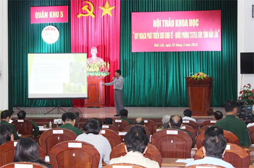 Hội thảo khoa học “Quy hoạch phát triển Khu kinh tế-quốc phòng 737 huyện Ea Súp, tỉnh Đắk Lắk”