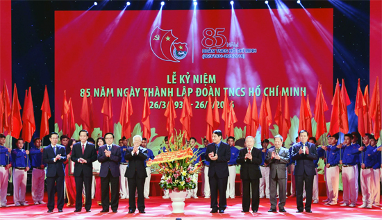 Kỷ niệm trọng thể 85 năm Ngày thành lập Đoàn TNCS Hồ Chí Minh