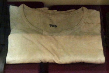 Dùng áo may ô làm lộ tiêu 