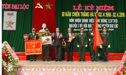 Kỷ niệm 50 năm chiến thắng Hà Vy