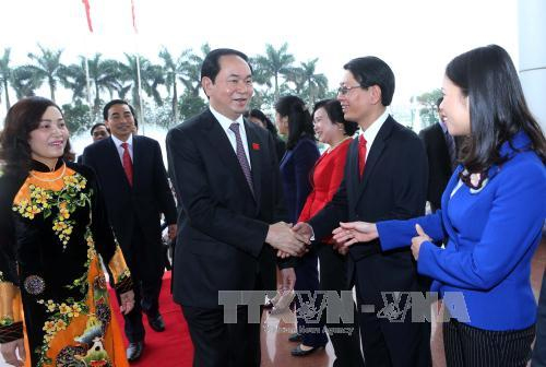 Chủ tịch nước Trần Đại Quang thăm và làm việc tại Ninh Bình 
