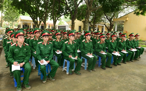 Giờ học tập chính trị luôn được các chiến sĩ mới yêu thích.