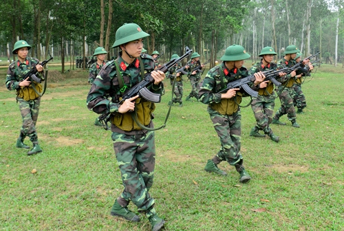 Các tư thế vận động cơ bản trên chiến trường.