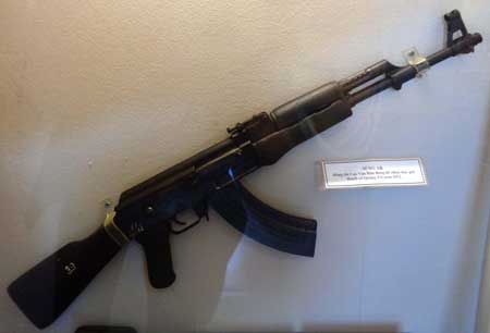 Khẩu AK của Anh hùng Cao Văn Hậu