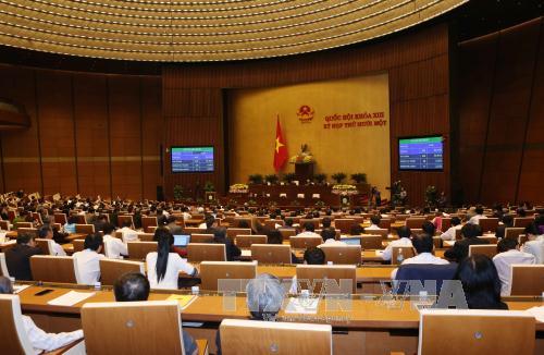 Quốc hội thông qua Nghị quyết về điều chỉnh quy hoạch sử dụng đất và dự thảo Luật Điều ước quốc tế